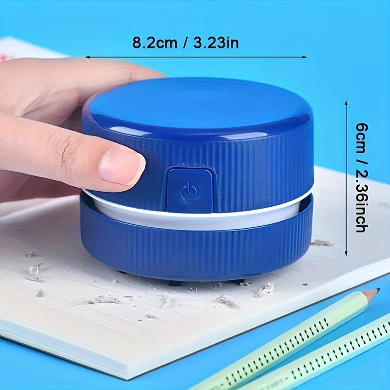 مكنسة مكتبية، منظف ورق مطاطي منزلي صغير الحجم، مستلزمات الطلاب المحمولة، مستلزمات مكتبية، صندوق تخزين مكتبي