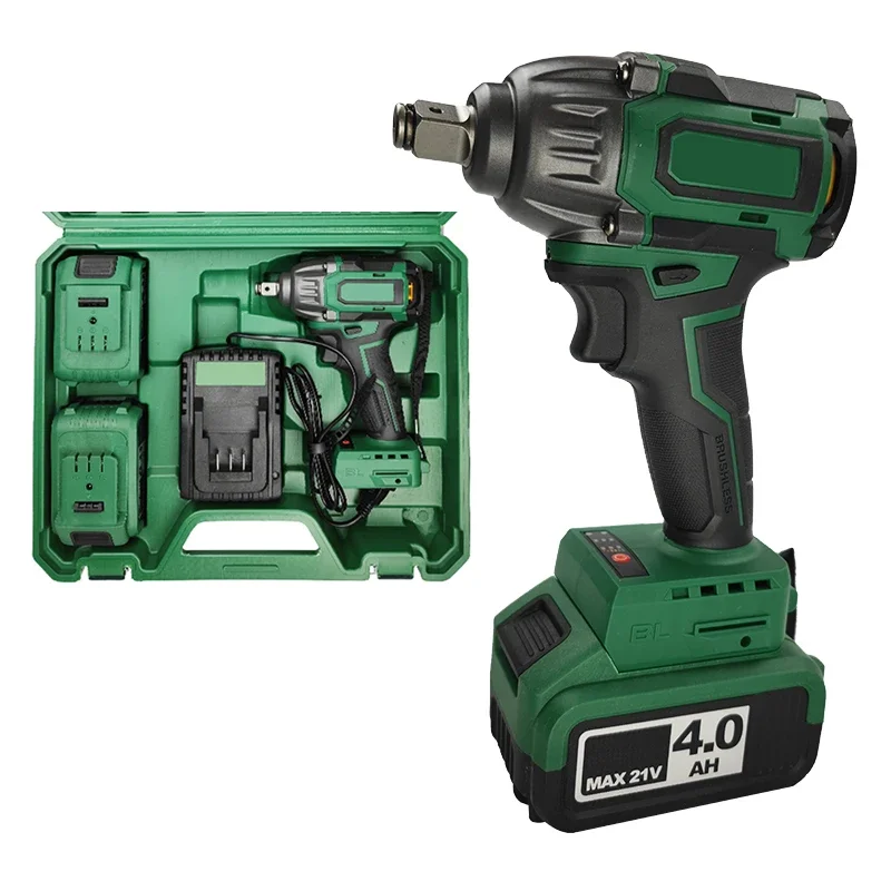 Power Drills Tool Set Wrenches1/2 Inch Electric Impact Wrench Battery Power Torque Cordless Impact Wrenches