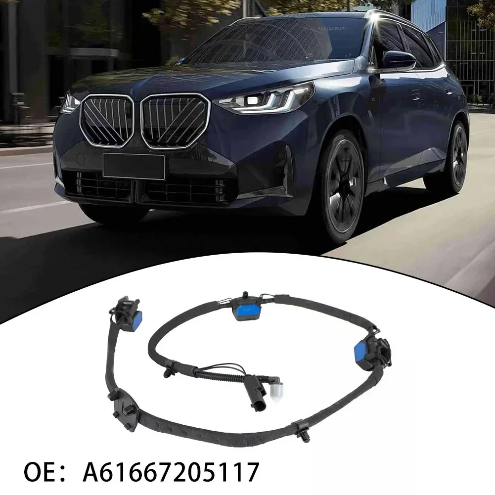 Black Upgrade For BMW F10 535i/523i (2011-2016) Windshield Cleaning With Precision Nozzle Part No. 61667205117 Hihght Quailtly