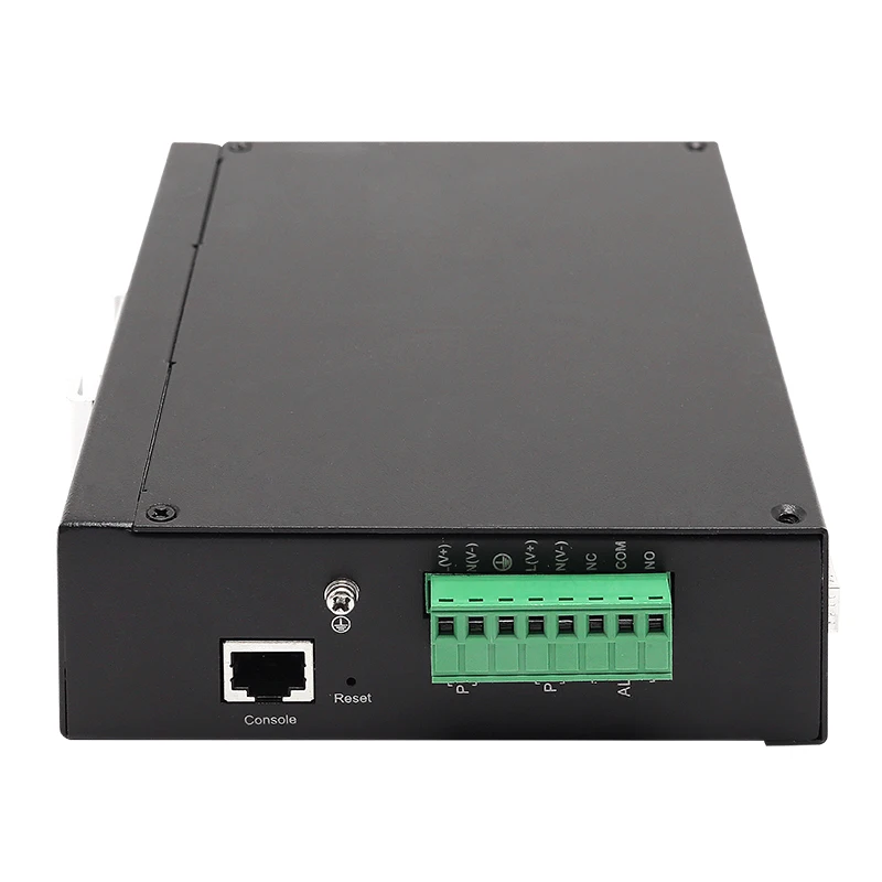 UOTEK 12-Port Full Gigabit Managed Industrial Ethernet Switch Provide WEB & CLI Management UT-62012GC-8GT4GP-RNF