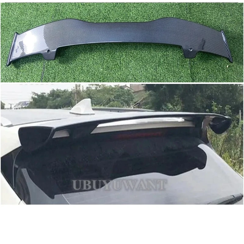 Roof Spoiler For Volkswagen Golf MK7 7.5 TSi TDi GTI R GTD GTE ABS Plastic Rear  aleron GOLF 7 2013 -2020