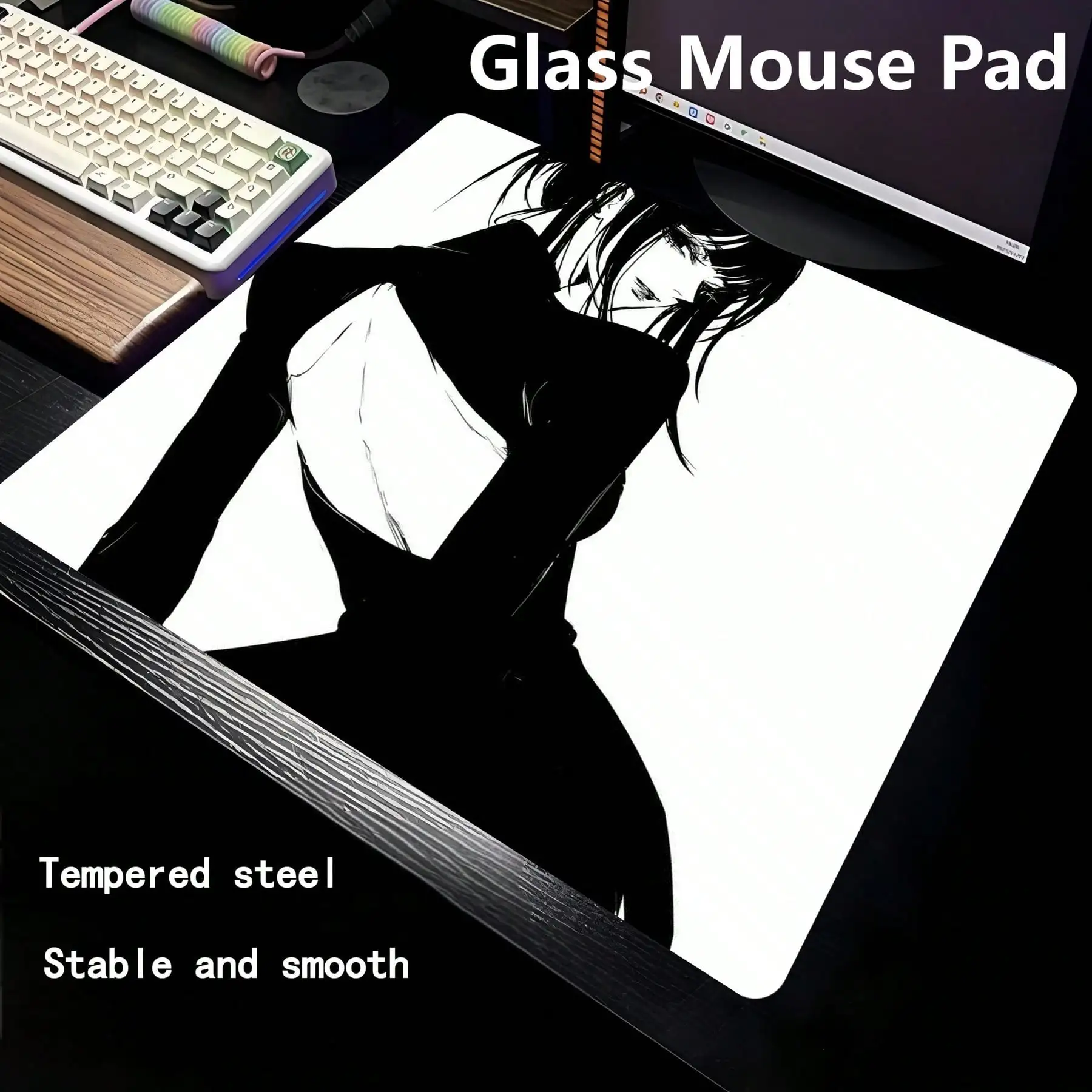 

Glass Pad: The Ultimate Fusion Of Precision And Art "Smooth Control, Dominate The Scene, Endless Battle" / A Gaming Tool Born For Victory - 99.9% Light Transmittance Crystal Glass + Anti-Wear Nano Coating - Zero Resistance Smooth Experience Non-Slip Washa