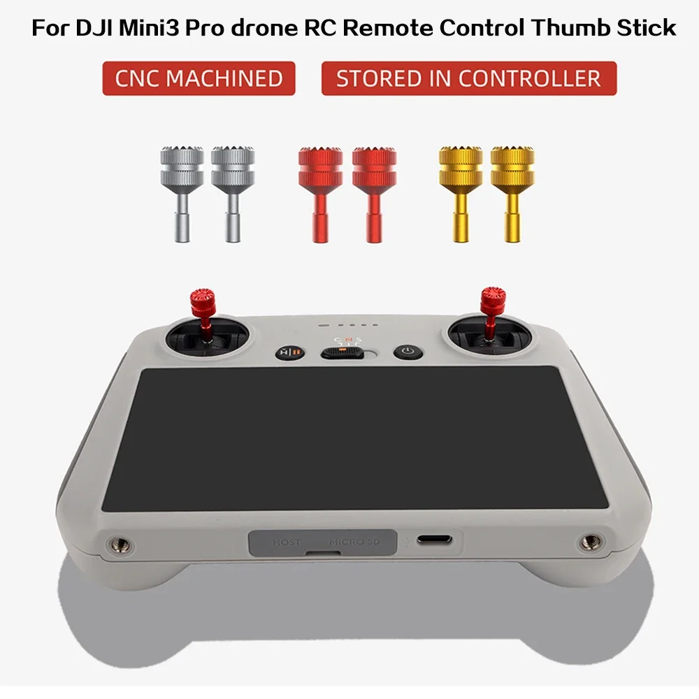 Joystick for DJI Mini 3/4 Pro RC 2/1 Remote Controller Thumb Rocker Replace Controller Sticks for Mini 3/4 ProAccessories