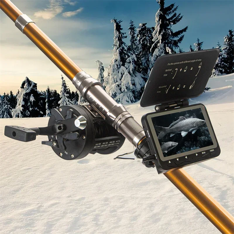 

High Quality 4.3 Inch Tft Lcd Hd 30M Underwater Fishing Camera System Kit With Led Lights