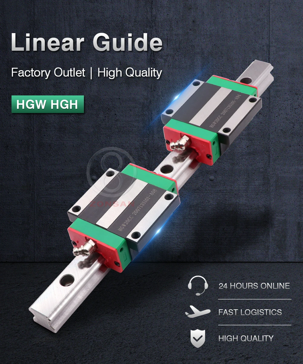 

sweden HGR25-900mm. 2pcs. HGR25-550mm. 2pcs. HGR25-300mm. 1pcs. HGH25HA Z0. 5pcs. HIWIN from Taiwan linear guide rail