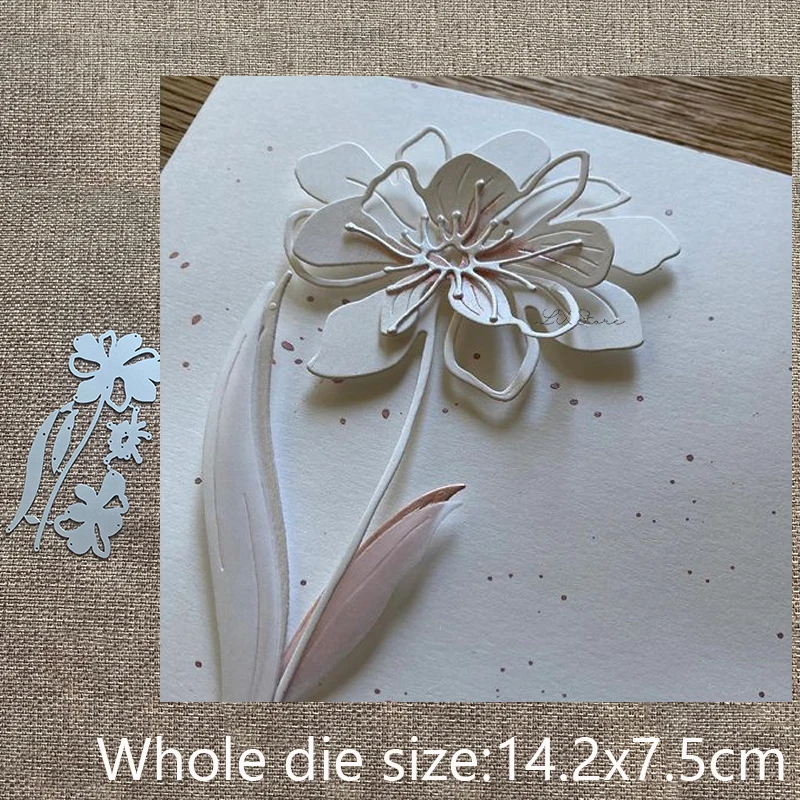 XLDesign Craft Metal Cutting Dies stencil mold flowers decoration scrapbook Album Paper Card Craft Embossing die cuts