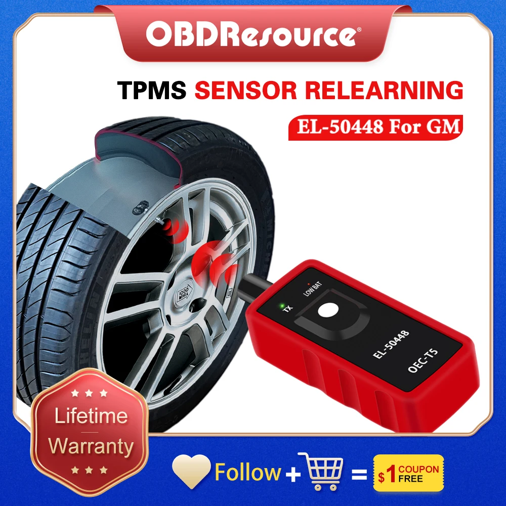 GM TPMS Reset Tool EL50448 Car Tire Pressure Monitoring Sensor Diagnostic Tool for Opel Buick Chevrolet Hummer Chevrolet