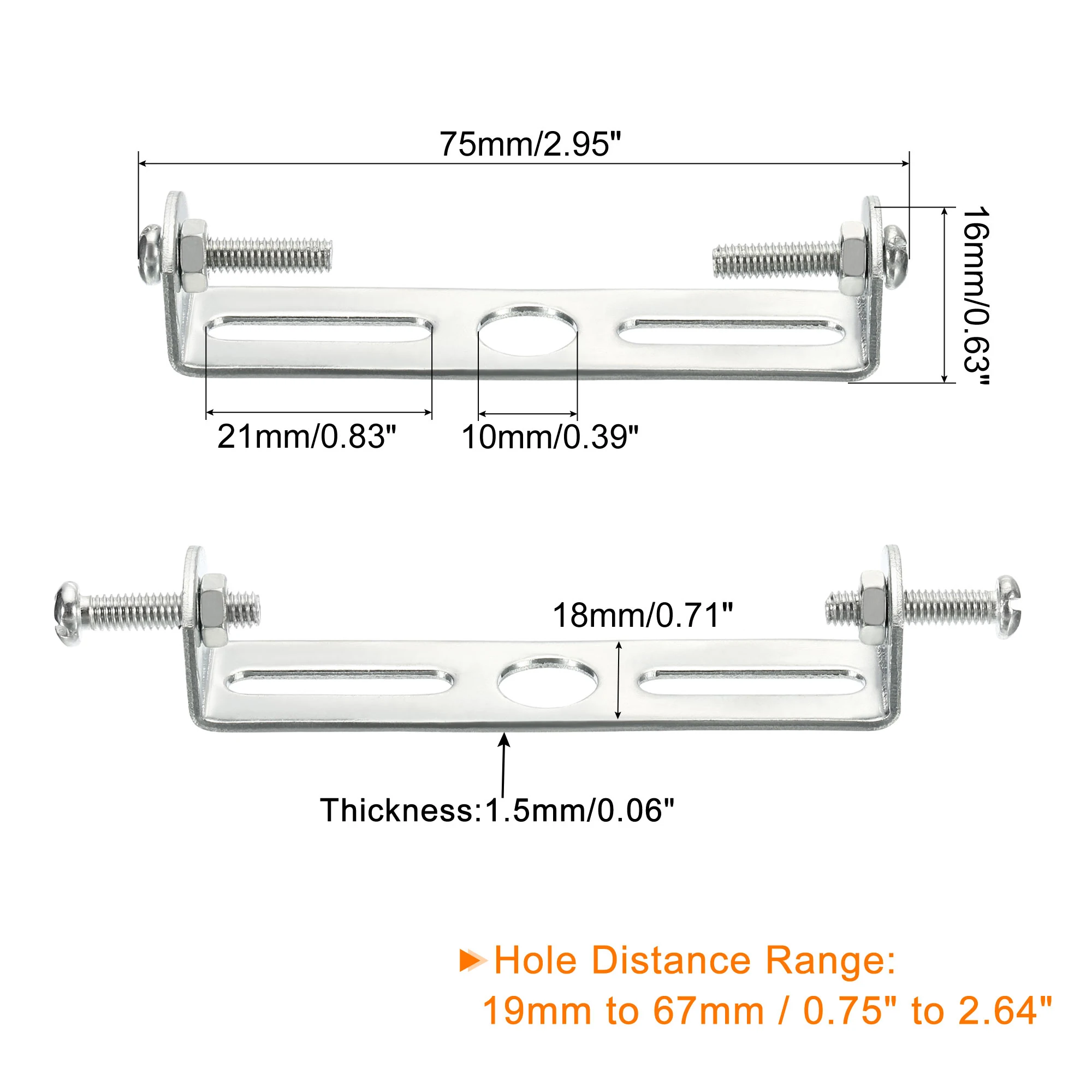 2-6Sets Ceiling Light Plate Kit 75-150mm Ceiling Fixture Lighting Fixture Mounting Bracket for Chandelier Lighting Accessories