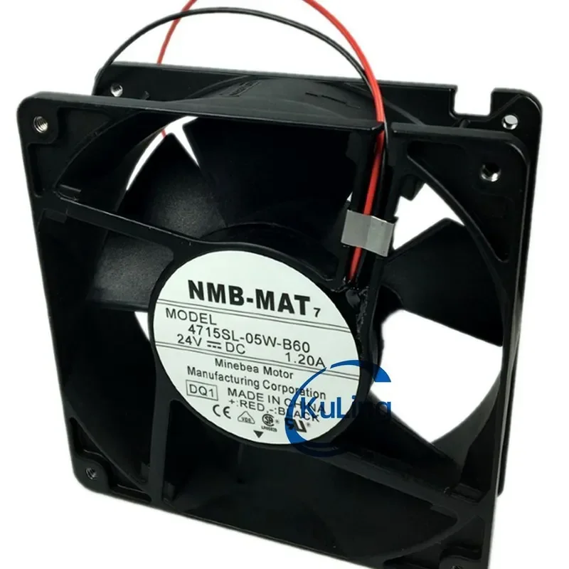 New 4715SL-05W-B60 NMB Inverter Fan for Violent Welding Machine 24V 1.20A 12038