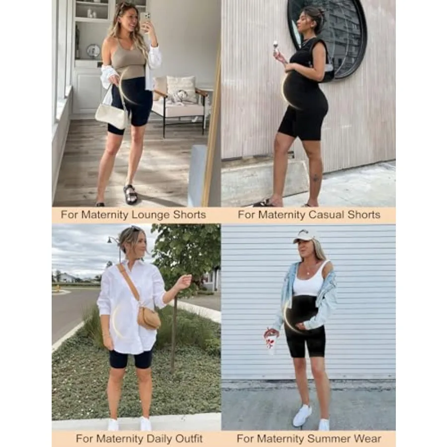 Shape Your Bump Seamless Maternity Shapewear for Dress Pregnancy Postpartum Prevent Chafing Support-Underwear