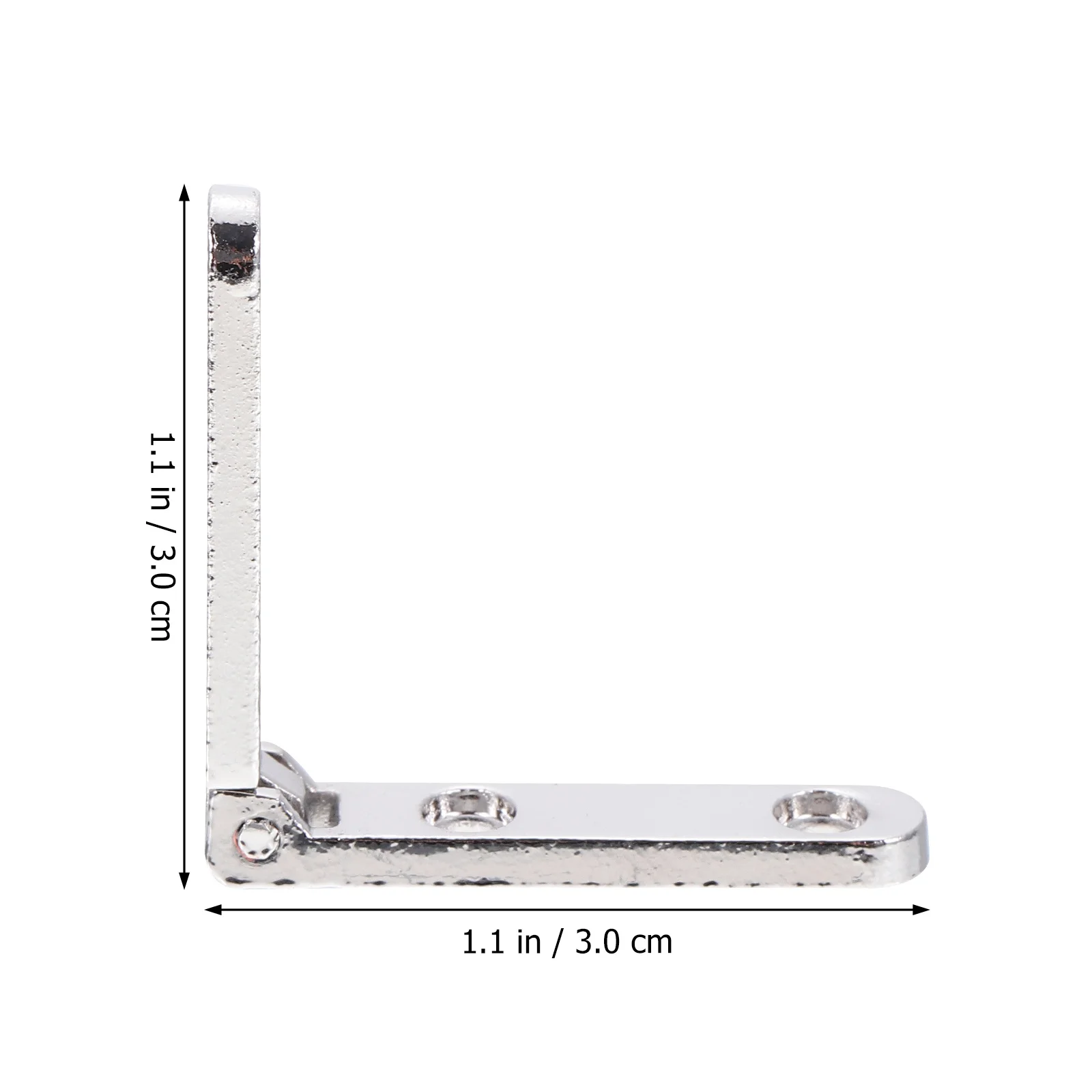 

20Pcs Zinc Alloy Metal Hinges Heavy Duty 90 Degree Folding for Jewelry Box Wooden Chest Case Miniature Furniture Hinges