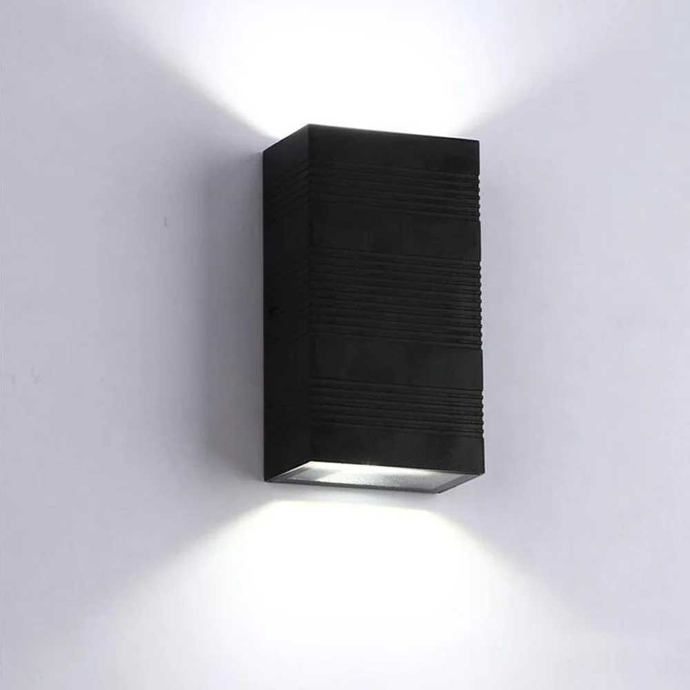 LED Striped Background Light Bed Bedroom Study Modern Simple Wall Sconce Exterior Wall Up and Down Waterproof Wall Sconce