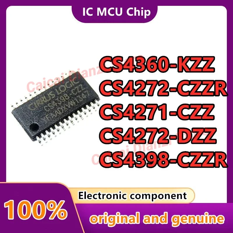 CS4271-CZZ CS4272-DZZ CS4360-KZZ CS4272-CZZR CS4398-CZZR CS4271 CS4272 CS4360 CS4272 CS4398 DAC Audio MCU TSSOP-28