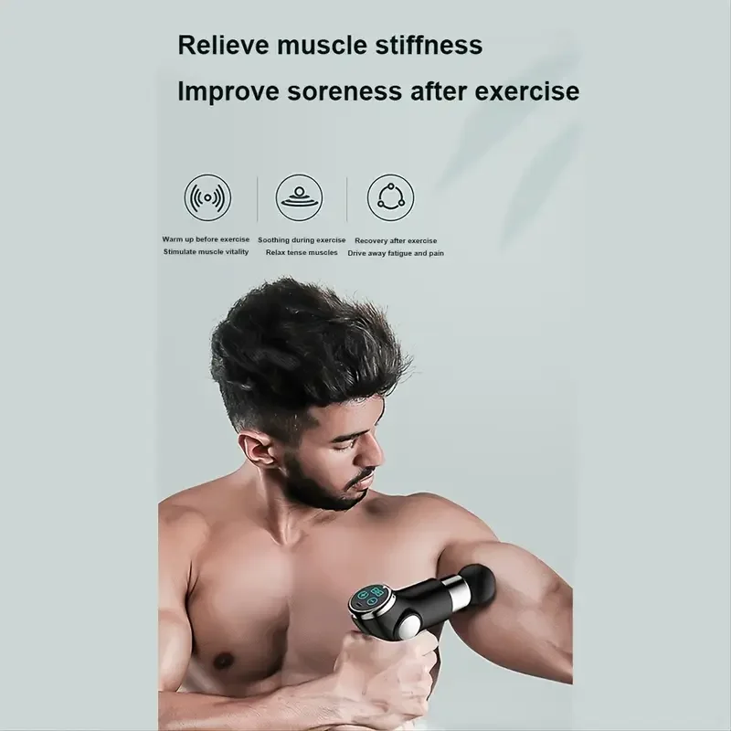 Fascia 1 шт. мини-пистолет для массажа мышц для фитнеса, расслабления мышц, ABS