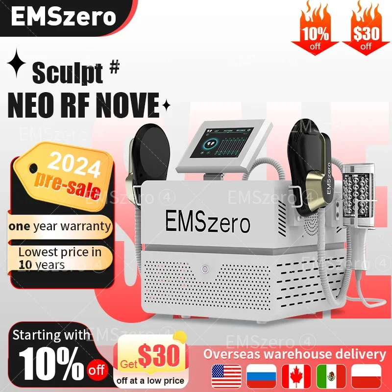 2024 The new EMSZERO 2-in-1 roller massage weight loss therapy multi-functional high-efficacy vacuum 5D slimming machine