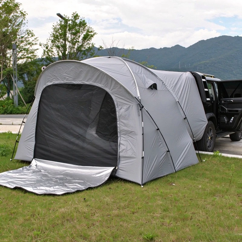Self-driving tour 6-person rear tent, car tent 6-person tram tent, SUV tent, rear double-layer tent