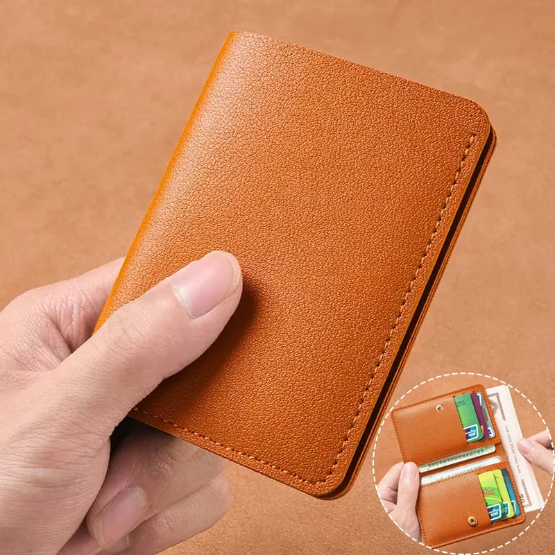 Ultradünnes Design, Kreditkartenetui, Damen-Geldbörsen, modische Geldbörsen, kleine Geldbörse für Herren, kurze Clutch-Geldbörse, Geldbeutel, Herren-Geldbörse
