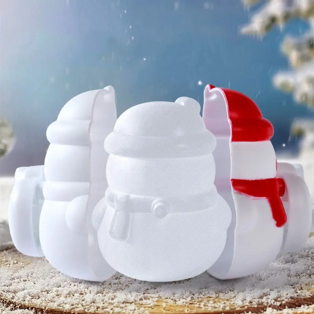 ABS Winter Snowball Maker Toy Panda Capybara Snow Duck Ball Making Tool Wear-resistant Portable Snow Sand Ball Making Molds