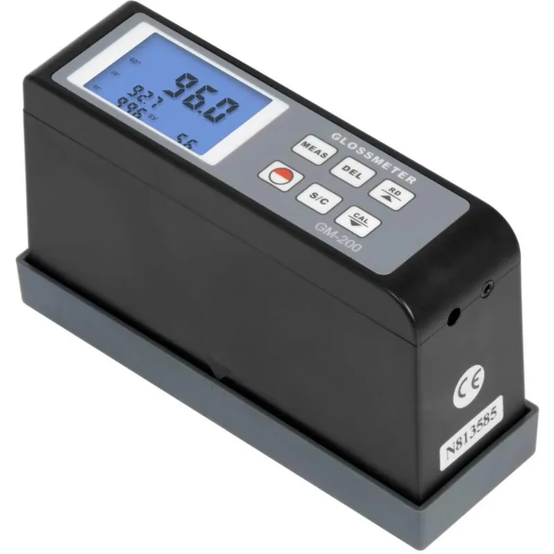 Gloss Meter GM-200 Multi-angle Coating Paint Measurement Tool Display Gloss Values at 20 60 85 Degrees