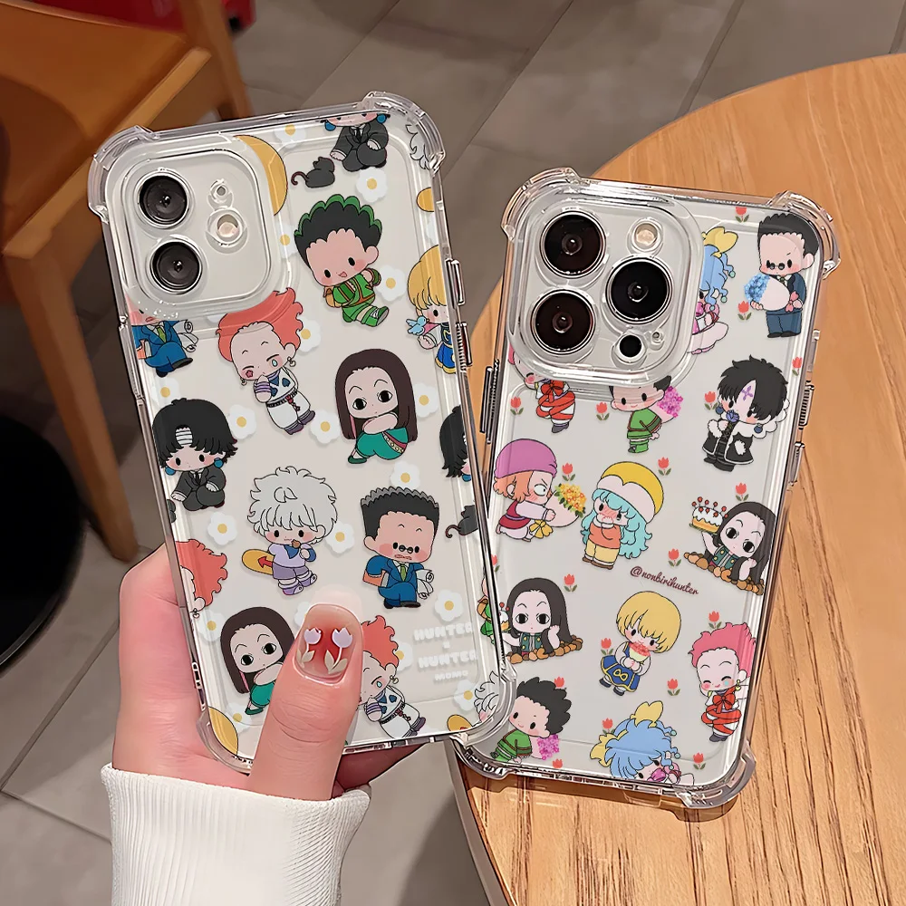 Hunters X H-Hunter Anime Popular Fall Clear Phone Case For Xiaomi Redmi 14C 13C 12C K50 K40 Note 14 13 12 11 10 Pro Plus 4G 5G