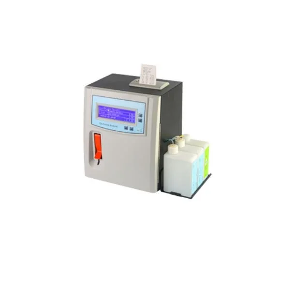 Electrolyte Analyzer Machine Cheap Price Portle Electrolyte Analyzer ISE K/Na/Cl/Ca/pH Li Electrodes