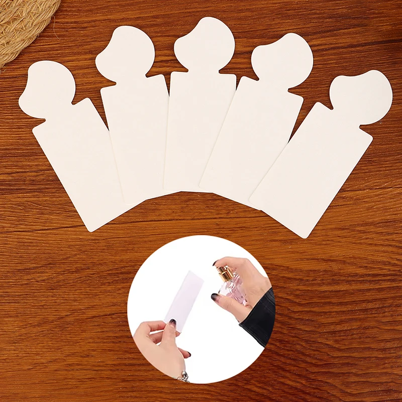 50/100Pcs 향수 테스트 스트립 Pracctical 프리미엄 크리 에이 티브 빈 향 종이 6mm 두꺼운 향수-Blotter 향 테스트 용지