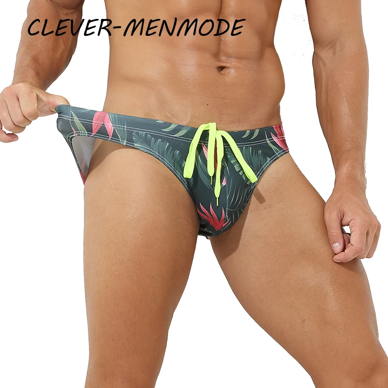 Herren Sexy Sommer Strand Bikini Badeanzug Europäisch Amerikanisch Mode Bikini Bedruckt Badeslip Strand Surf Shorts Strandbekleidung – Detail 8