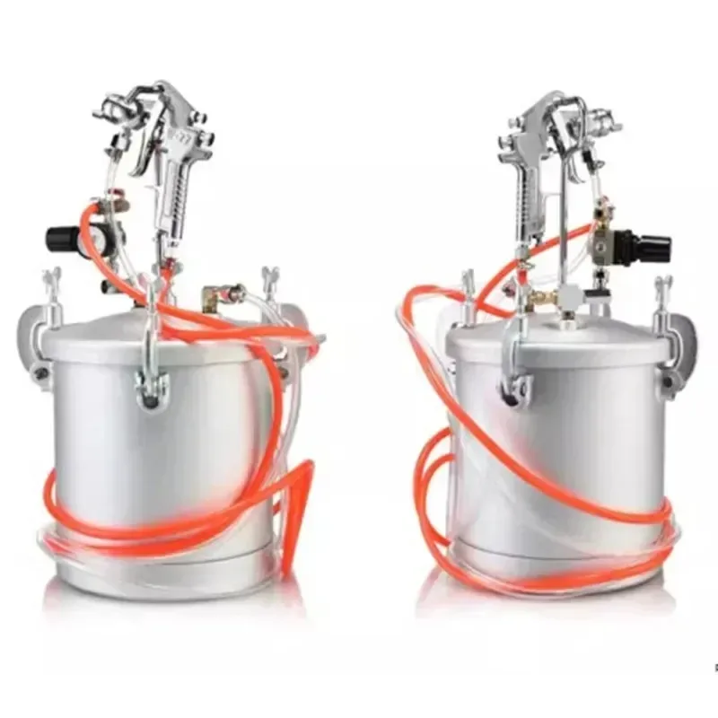 New Water Drum Paint Spray Gun Latex Paint Sprayer Paint Coated Sand Blast Snatch Pressure Barrel