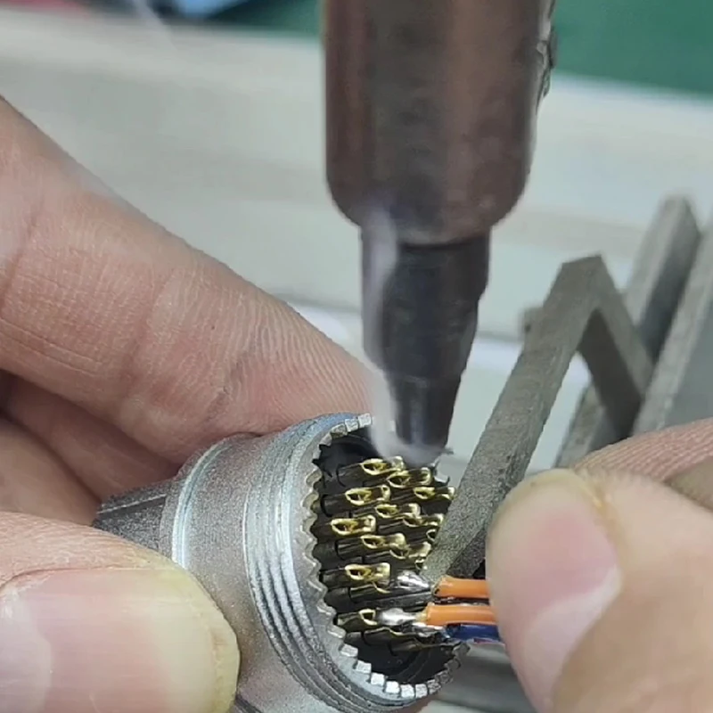 Airline Plug Soldering Machine Airline Plug Fixture Airline Plug Soldering Machine Temperature range 1-600° C180V-240V/50Hz