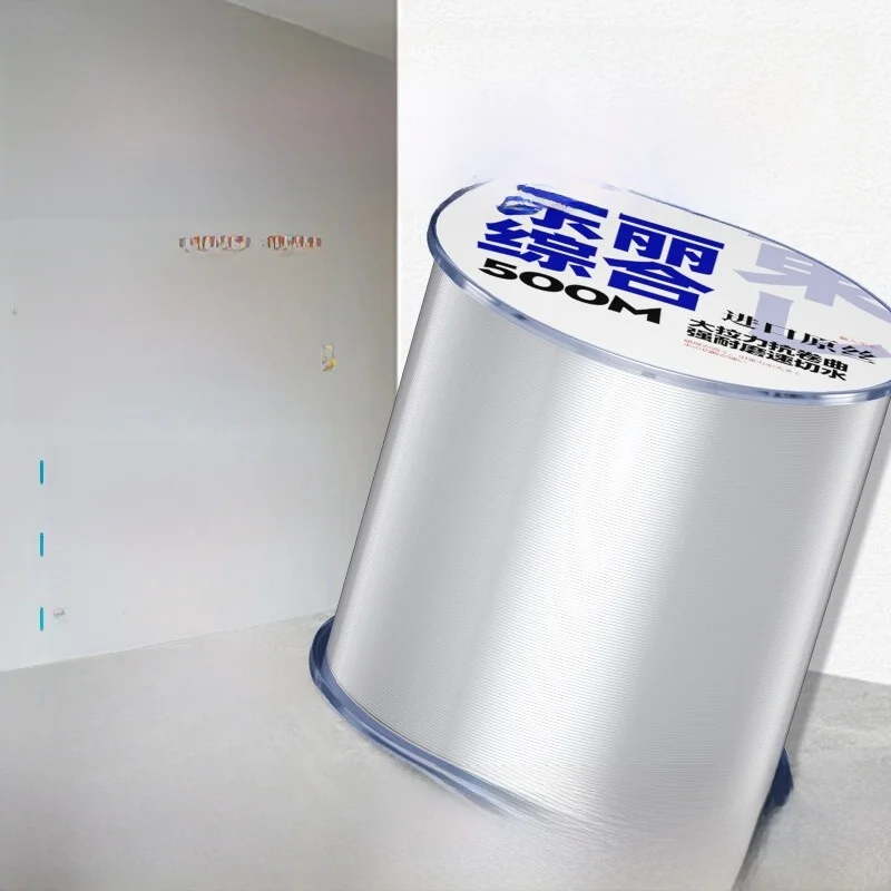 純正東レオリジナル糸釣り糸500m高級海釣り竿用サブライン、淡水・海水釣り用ナイロンメインライン