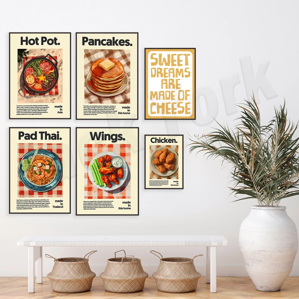 Affiches de poulet frit, Sub t - Coffee Tea Thai avis et prix