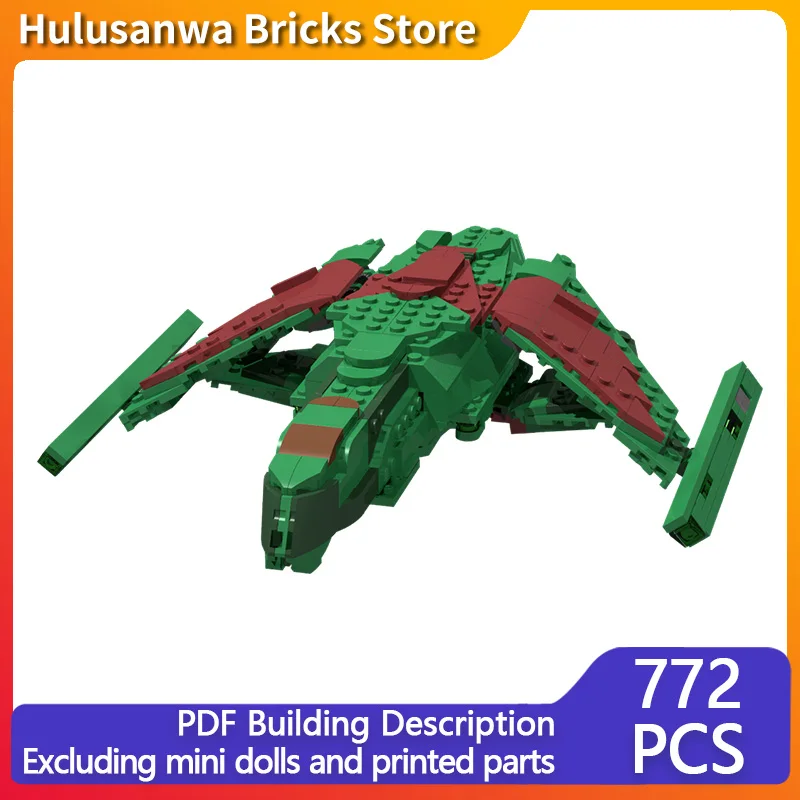 

Популярная киномодель MOC, строительные кирпичи, транспорт, космический корабль, модульная технология, подарки, праздник, сборка, детские игрушки, костюм