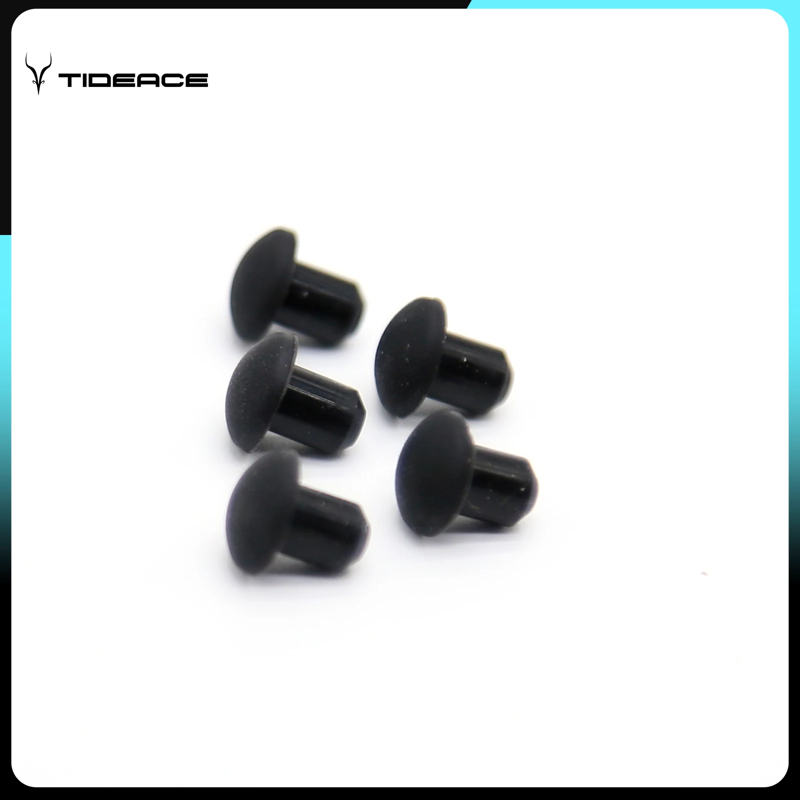 5pcs Bicycle Derailleur Seal Hole Plug Shift Di2 Outlet Hole Plug Solid Rubber Hole Caps Road Mountain Bicycle Accessories