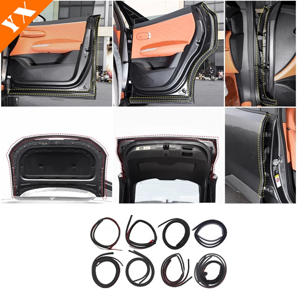 

2024 2025 2026 For changan deepal SL03 accessories Car Sealing Strip, Car Noise Reduction And Dust Prevention Decorative Strip