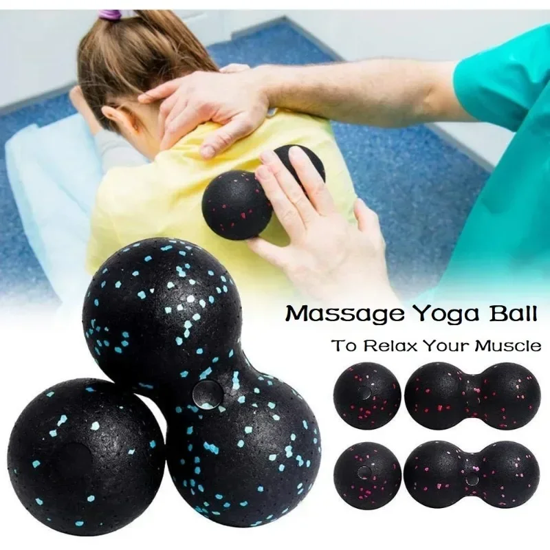 EPP Lacrosse Myofascia Ball นวดถั่วลิสงความหนาแน่นสูงน้ําหนักเบาฟิตเนส Body Fascia การออกกําลังกายบรรเทาอาการปวดลูกบอลโยคะ