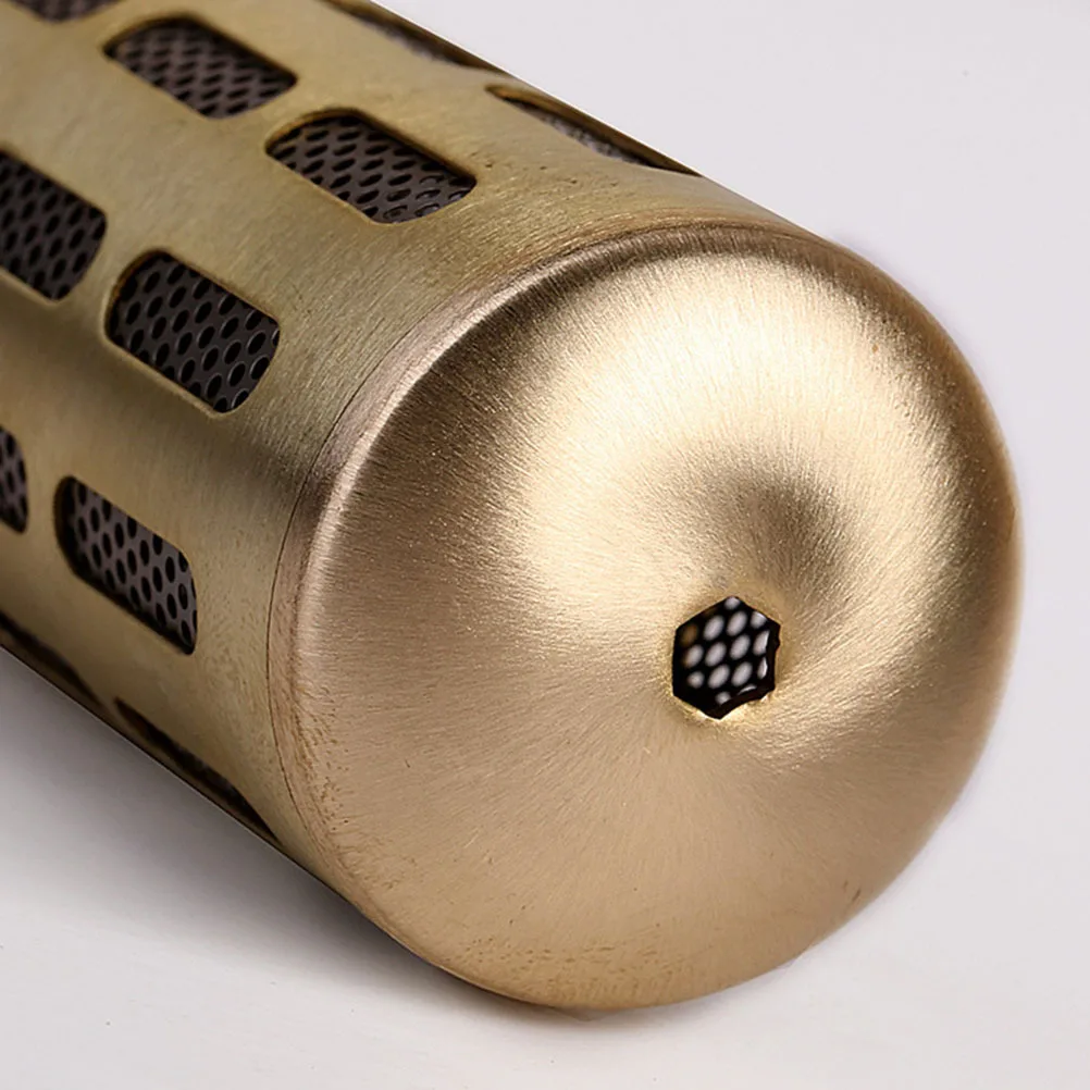 Moxa vara moxibustion massagem queimador de bronze ouro aquecedor portátil para corpo rosto pés circulação sanguínea anti-envelhecimento