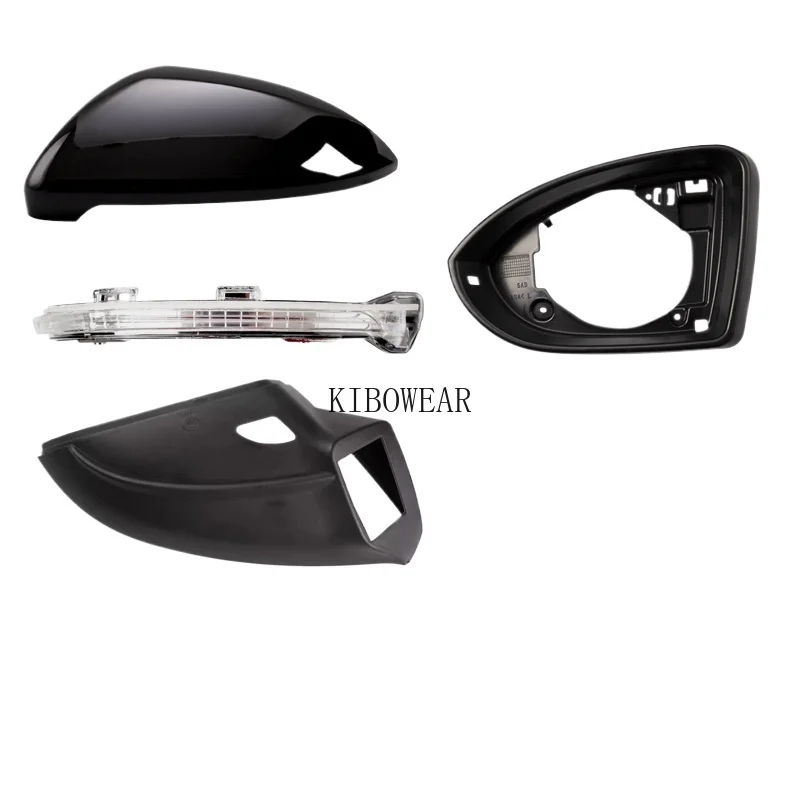 1pc Side Mirror Bottom Cover Glass trim Frame for VW Golf MK7 VII GTI 7 7.5 R GTD GTE City E-Golf Variant Sportsvan Sportswagen
