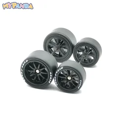 1Set 1/64 Alloy Car Staggered Front Small Rear Large Wheel 11.2mm+13mm BMS Serie Gild/Silvering/Golden/Silver For Hot Wheel