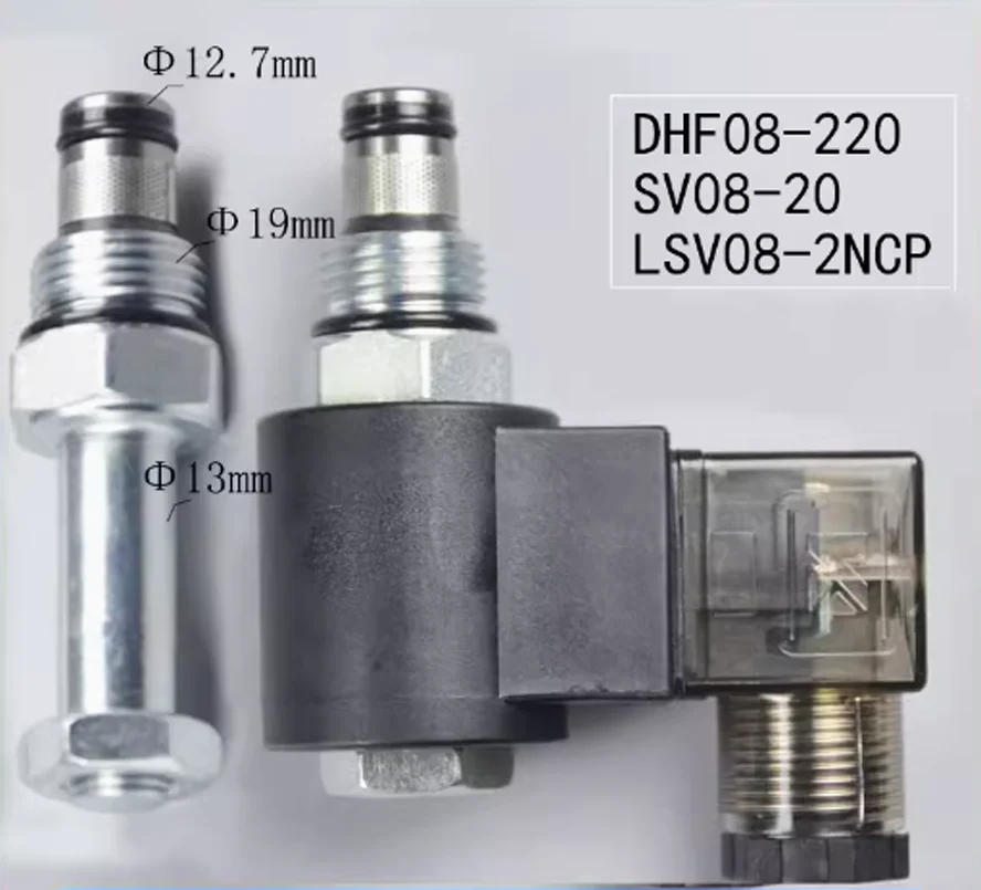 

Hydraulic normally closed relief solenoid valve two position two position reversing pressure valve DHF08-220 SV08-20NCP