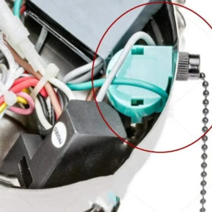 Ceiling Fan Switch 3 Speed 4 Wire ZE-268S6 Fan Pull Chain Speed Control Switch