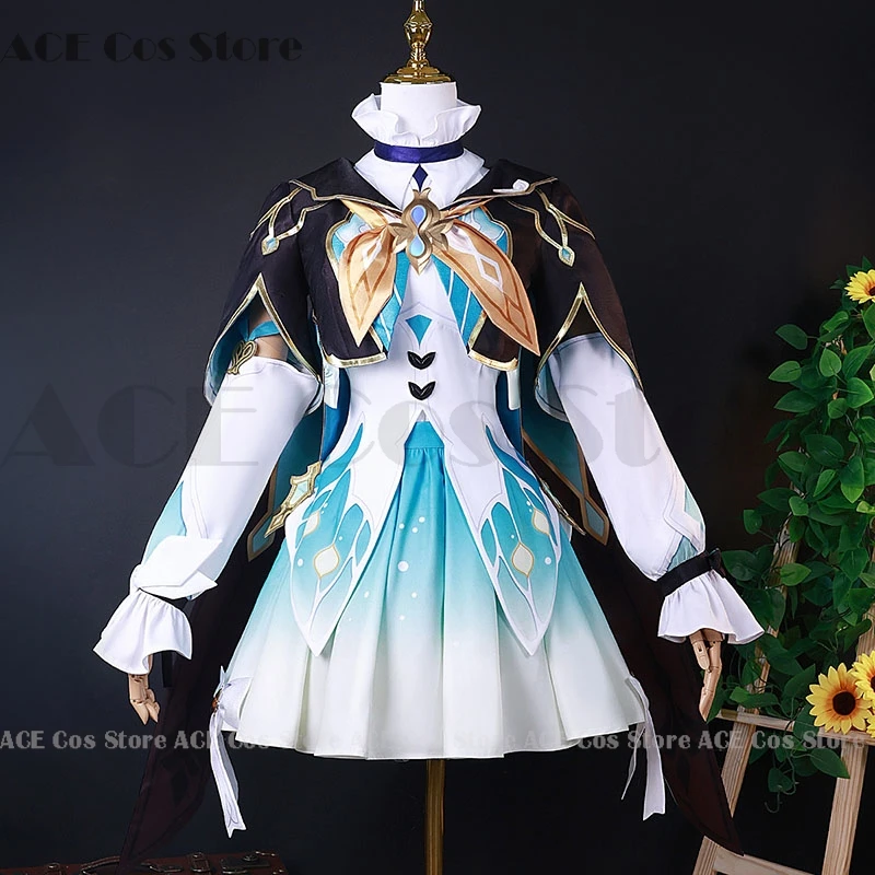 Firefly Game Honkai: Star Rail Cosplay Costume Clothes Wig Shoes Uniform Cosplay Penacony Halloween Party Woman Dress XS-3XL NEW