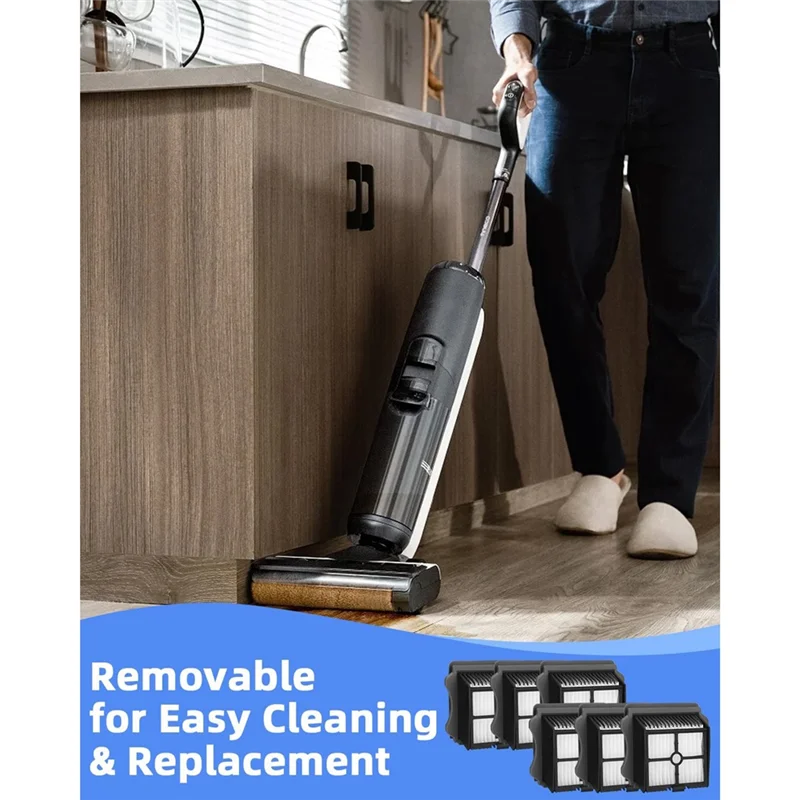 【Berserk】HEPA-фильтры для Tineco Ifloor 3/Floor One S3/Floor One S5/S5 Pro/S5 Pro 2/S5 Extreme, аксессуары, детали