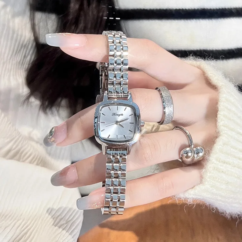 

New Women'S Watch High-End Style, Simple Design, Steel Band, Quartz Watch, Exquisite Ladies' Wristwatch, Perfect Gift For Women.
