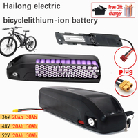 Hailong Battery 36V 48V 52V 20Ah 30Ah  for Bafang BBS02 BBS03 BBSHD Motor Hailong Battery 36V Hailong 48VHailong 52V