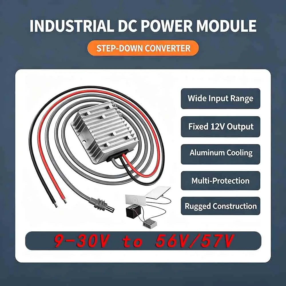 12Vto56V/57V DC Boost Module Suitable for 3rd Generation Router4.5A DC Boost Power Supply Starlink Gen3 CE