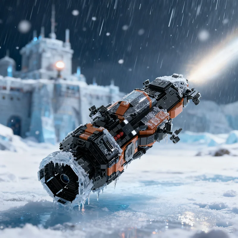 

1975 шт. MOC MCRN Tachi средней шкалы, пространственная модель, строительные блоки, архитектура, сборка, идея рождественского подарка, образовательная игрушка на день рождения