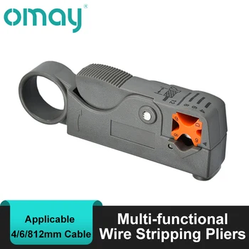 Koaksiyel tel striptizci çok fonksiyonlu tel striptizci tel ve kablo araçları tel sıyırma araçları RG58 RG59 RG6