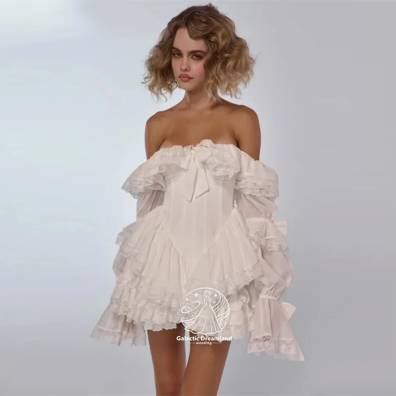 aliexpress white lace dress Customized White Lace Baby Flower Girl Dresses Lace Appliques Kids Newborn Party Feather Pearls First Communion Prom Gown