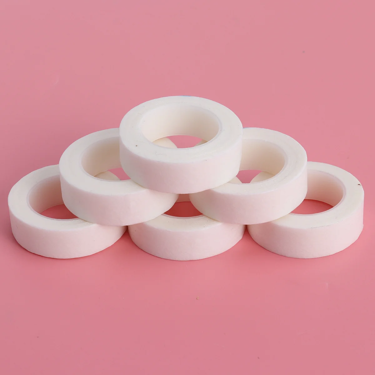 

6Pcs Eyelash Isolation Tape Lint Free Secure Adhesive for Eyelash Extension Application Makeup Salon Cosmetics