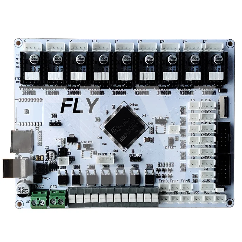 

3D 9-axis 3D Printer Motherboard, Supports Marlin/Dauet/Klipper Firmware, Supports 4Z Axis